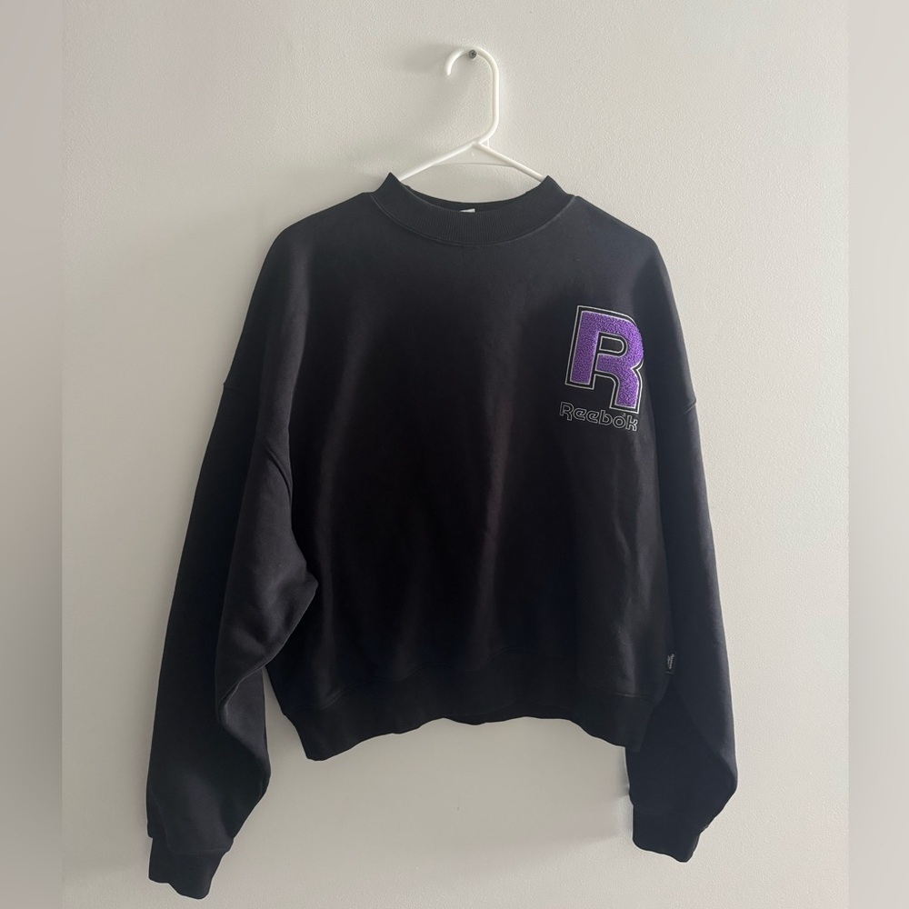 Vintage Reebok Women's Big R Layer Sweater XL
